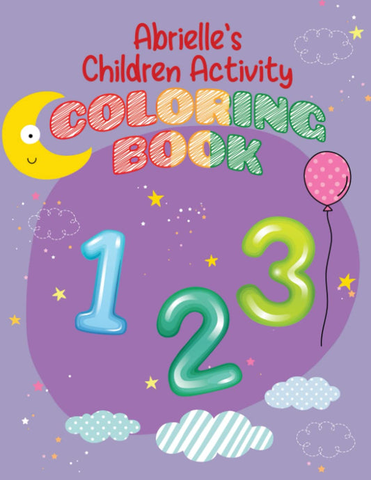 Abrielle's Children Activity Coloring Book